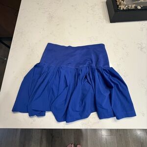 Dark Blue Wilson Tennis Skirt